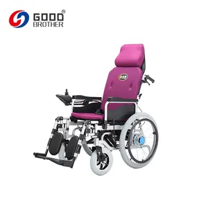 HG-W660Q 可折叠铝框架全地形 4 轮机动电动轮椅