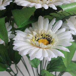 Di yiwu funerale forniture commercio all'ingrosso a buon mercato 16 teste di fiore del crisantemo - Product Image 2