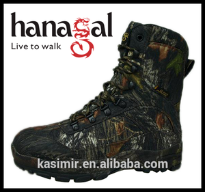 Nueva colección camo botas para la caza buen diseño botas cómodas de cuero del fasion hombres cazador de venta al por mayor - Product Image 2