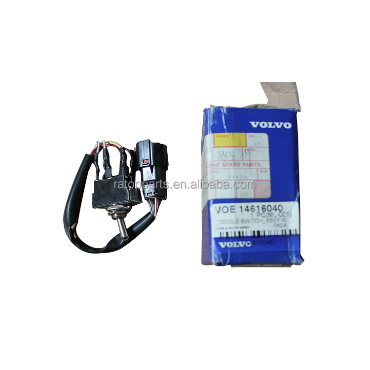 Рычажный переключатель EC210B EC240B EC290B 14616040 14502170 VOE14616040 VOE14502170, Электрические запчасти для экскаватора, рычажный переключатель