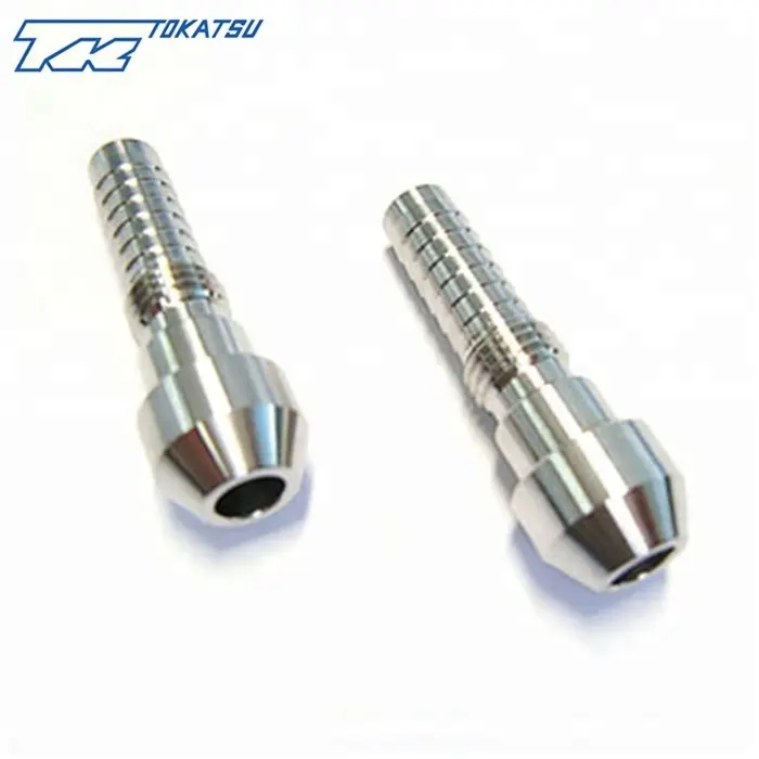 NPT/BSP Pria/Wanita Stainless Steel Tekanan Tinggi Thread Adapter PTFE Tube Fittings