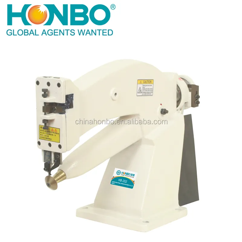 Hb-202 عالية الجودة ماكينة لخياطة الجلد الصناعي أحذية من المطاط والجلود آلة التشذيب