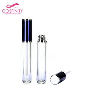 <span class=keywords><strong>2017</strong></span> nueva moda rosa impreso vacío único lindo labios plástico empaquetado cosmético lipgloss tubo - Product Image 4
