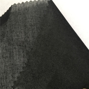 Trung quốc nhà sản xuất dệt nhựa interlining cứng cổ áo cứng kẹo cao su ở lại interlining vải nhà máy giá - Product Image 5