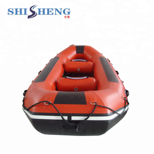 Bateau à rames gonflable en PVC/Hypalon, pour Rafting et rivière d'eau blanche à autonivellement, nouveauté - Product Image 2