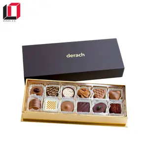 Customize luxury wedding chocolate gift box paperboard print