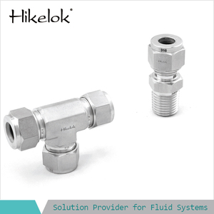 Hikelok thép không gỉ nén Phụ kiện ống phù hợp 1/16 ''1/4'' OD Ống Union nối - Product Image 6