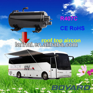 Mini autocaravana de RV camión Camper van montadas en el techo aire acondicionado con horizontal compresor rotativo - Product Image 2