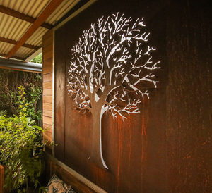 Decorazione Murale in Acciaio Corten <span class=keywords><strong>Albero</strong></span> della Vita, Insegna in Acciaio, Arte Metallica per Decorazione Pareti - Product Image 6