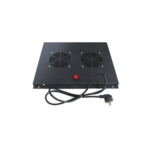 1U Digital termostatizado ventilador unidad Rack de servidor de gabinete de montaje en ventilador servidor en Rack Fan - Product Image 1