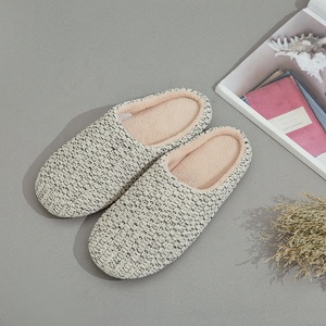 Pantofola da uomo in tessuto <span class=keywords><strong>a</strong></span> <span class=keywords><strong>maglia</strong></span> per casa inverno autunno in pile calda per interni da donna - Product Image 6