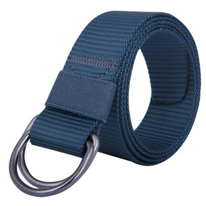 Personnalisé Hommes Femmes Style <span class=keywords><strong>Militaire</strong></span> Vert Double D Anneau <span class=keywords><strong>Ceinture</strong></span> En Nylon avec Anneau En D - Product Image 3