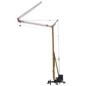 คุณภาพสูง 1 t - 3 t self stand tower crane ใช้สำหรับขาย