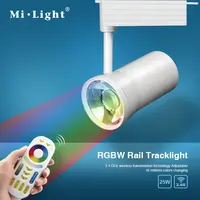 Dimmable drahtlose 25W RGB farbwechsel led track licht hohe helligkeit unterstützung multi zone fernbedienung