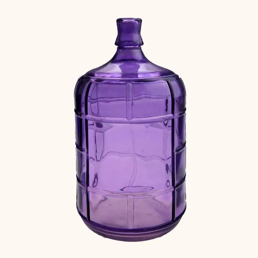 Home Decoration Glass Carboy Vase mit Color 3/ 5 /6 Gallon billig braun blume vasen glas wohnkultur
