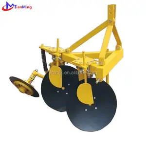 Agriculture machinery 3 point disc plough mounted with farm tractor/1LYQ-220 2 disc plow