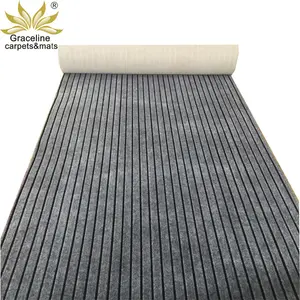 <span class=keywords><strong>Tappeto</strong></span> Runner per <span class=keywords><strong>Corridoio</strong></span> d'Hotel di Lusso, Design Jacquard Bicolore in Polipropilene, Lavabile, Prodotto a Macchina, Motivo Classico e Originale - Product Image 1