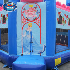 Wanle <span class=keywords><strong>de</strong></span> PVC niños princesa casa inflable <span class=keywords><strong>Castillo</strong></span> para venta - Product Image 4