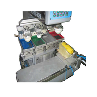 Machine d'impression par tampon semi-automatique pneumatique 4 couleurs avec connectivité USB pour l'impression d'étiquettes