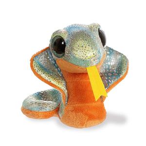 Serpente animale brillante colorato farcito carino OEM con giocattolo personalizzato - Product Image 1