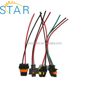 ऑटोमोटिव 2 पिन कनेक्टर लाइट वायर हार्नेस असेंबली निर्माता - Product Image 4