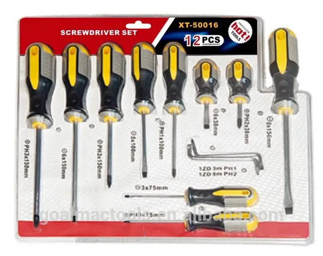 best hand tool 12pcs screwdriver set