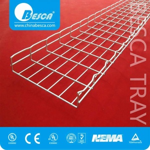 Bandeja de Cables de Malla Metálica Eléctrica Estándar de la Marca <span class=keywords><strong>Besca</strong></span>, Material de Acero de Bajo Precio, Fabricada por <span class=keywords><strong>Besca</strong></span> - Product Image 5