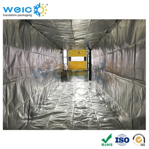 Industriële Stijl 20ft/40ft/40hc/45hc Aluminiumfolie Geweven Thermische Isolatie Containervoeringen Voor Veilige Verzending - Product Image 3