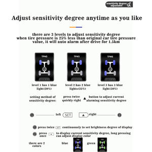Система контроля давления в шинах OBD с блокировкой скорости для Nissan Sylphy Sunny Qashqai X-trail Teana Livina venточка T70 T70X - Product Image 4