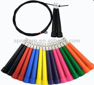 <span class=keywords><strong>Corde</strong></span> à <span class=keywords><strong>sauter</strong></span> de vitesse réglable, en fil d'acier, à rotation rapide, Anti-emmêlement, pour <span class=keywords><strong>Cardio</strong></span>, boxe et entraînement à domicile, nouvelle collection - Product Image 3