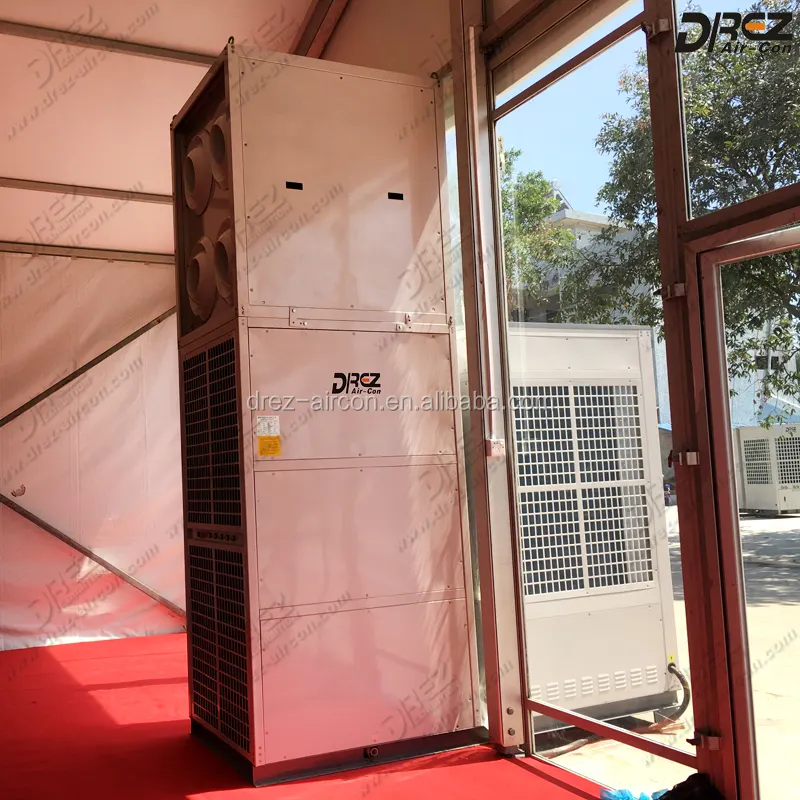 AC Dikemas 30HP 25 Ton Komersial A/C Unit Digunakan dalam Tenda Pesta Besar