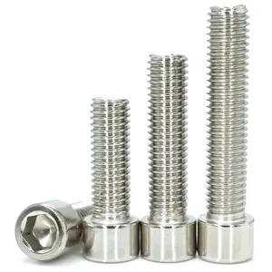 DIN M2.m3! m4.m5! m6.m8! m10 m12 m14 m16 m18 m20 de cabeza hueca hexagonal tornillo tapa