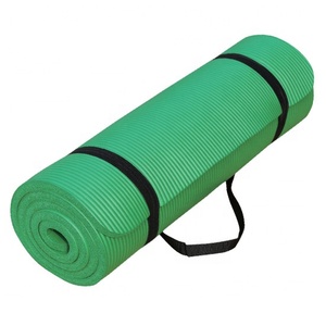 Popolare Non tossico colorato NBR pieghevole goffrato Yoga stuoie Yoga asciugamano esercizio Fitness Indoor palestra stuoie da 10mm Yoga <span class=keywords><strong>Pilates</strong></span> morbido - Product Image 1