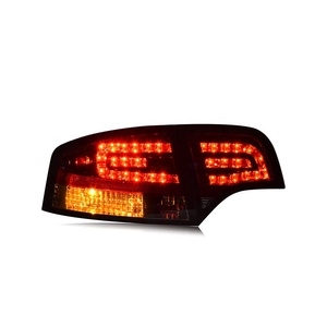 Voiture <span class=keywords><strong>Feux</strong></span> Arrière à Led Pour Audi <span class=keywords><strong>A4</strong></span> <span class=keywords><strong>B7</strong></span> Led Feu Arrière Feu arrière Pour Toute la Fumée Noir Couleur 2005-2008 Année - Product Image 2