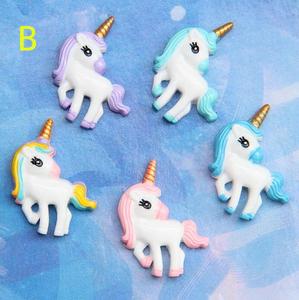 Breloques de licorne pour travaux manuels, ensemble de 120 pièces, pendentifs, perles artisanales, coque de téléphone, bricolage - Product Image 3