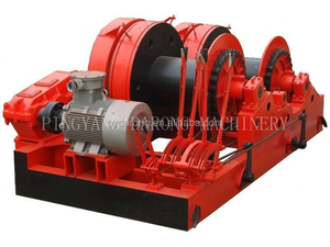 5 t תוף כפול משיכת סירת דיג כננת slipway על מזח  - Product Image 3
