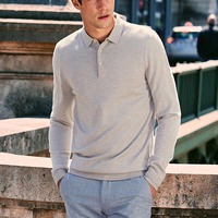 Grosir jumper polo kerah Yang 
