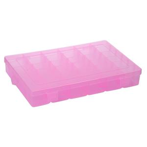 Trasparente di Plastica Regolabile 36 Vano Scatola di Immagazzinaggio Della Cassa/Orecchini/strumento/Esposizione Dei Monili Organizzatore - Product Image 5
