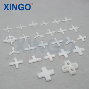 XINGOPVCコーナートリムスペーサープラスチック各種サイズクロス6mmウォールタイルスペーサー