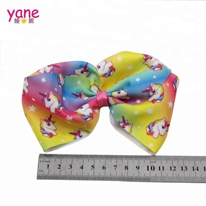 Tùy Chỉnh Dễ Thương <span class=keywords><strong>Kid</strong></span> Unicorn In Bowknot Lớn Jojo Siwa Cung - Product Image 3