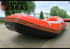 Bateaux de rafting gonflables 6-8 <span class=keywords><strong>personnes</strong></span> AR-410 orange et gris clair à vendre - Product Image 5