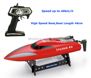 Barco <span class=keywords><strong>de</strong></span> Carreras <span class=keywords><strong>de</strong></span> Alta Velocidad a Control Remoto <span class=keywords><strong>de</strong></span> 2.4G y 3 Canales, Funciona con Batería, Modelo 7012, Velocidad <span class=keywords><strong>de</strong></span> <span class=keywords><strong>hasta</strong></span> 40 km/h, Juguetes Populares para el Verano - Product Image 1
