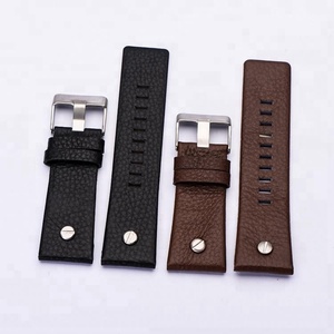 Correas de reloj de cuero genuino de 28mm serie correa de reloj pulsera para DSL - Product Image 2