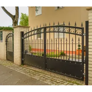 2019 Top-selling modern wrought iron fencing and gates