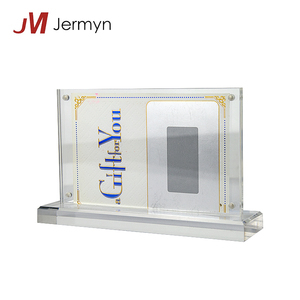 Benutzerdefinierte Klaren Acryl Zähler Werbegeschenk Kunststoffvisitenkartenhalter-ausstellungsstand - Product Image 4
