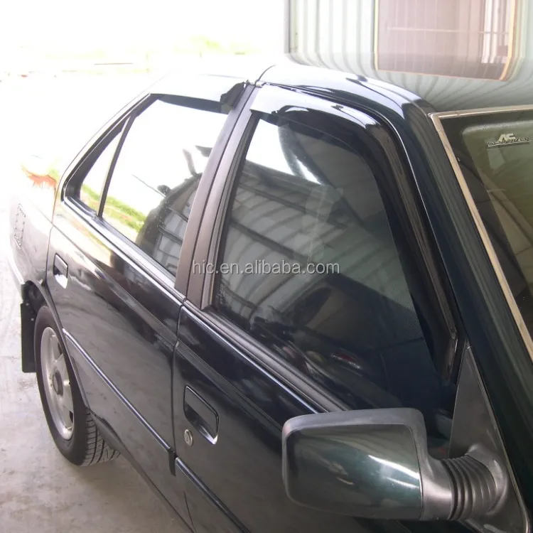 Defletores janela Viseiras Janela de Ventilação Viseira Guarda Chuva para Peugeot 405