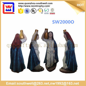 Saint art & artisanat religieux vierge marie figurines et polyrésine vierge marie statue à vendre - Product Image 1