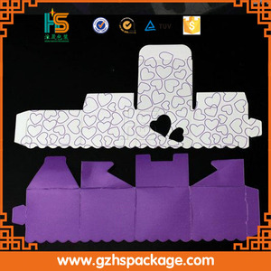 Personnalisé recyclé pliant paper box, Pas <span class=keywords><strong>cher</strong></span> emballage boîte avec logo - Product Image 6