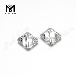 Alta Calidad <span class=keywords><strong>DF</strong></span> Blanco Sueltos Octágono Anillo de Piedra <span class=keywords><strong>Moissanite</strong></span> Sintético - Product Image 3