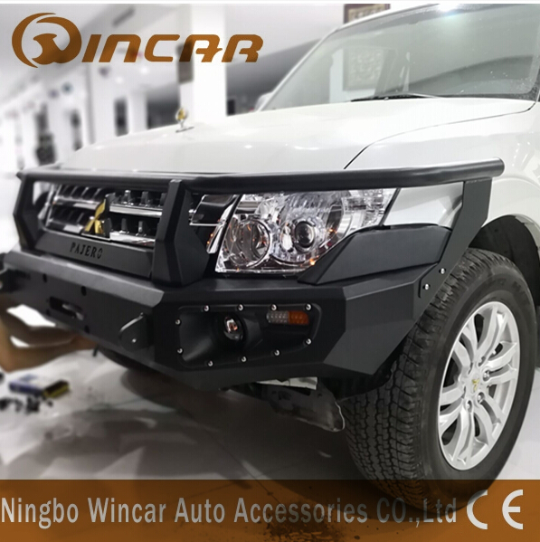 Новый стиль, передний бампер для лебедки/Бульдог для Pajero V93